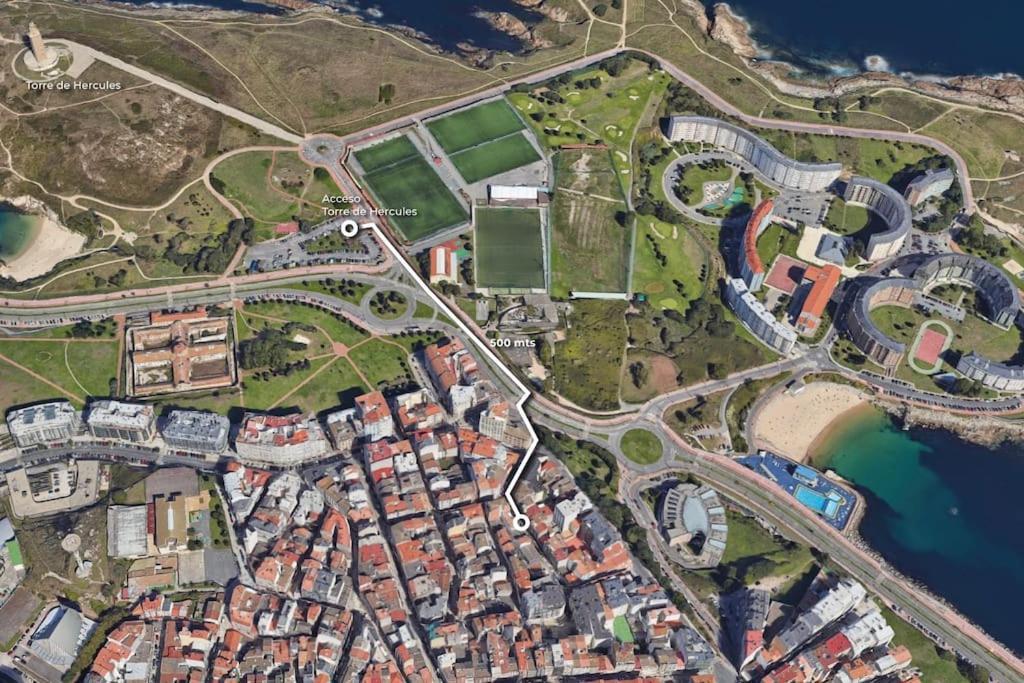 Apartamento Torre De Hercules A Coruna Exterior photo